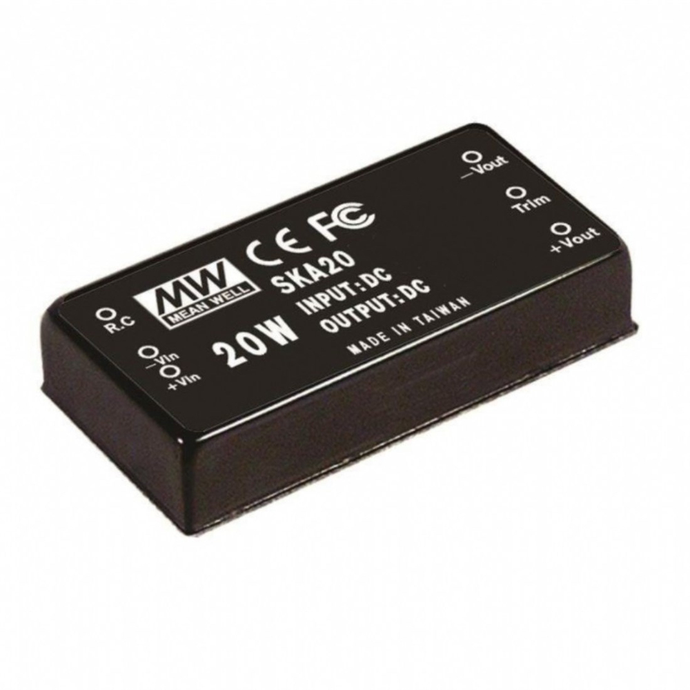 Meanwell SKA20A-15 20W DC-DC Reguleli Tek Çıkış Converter