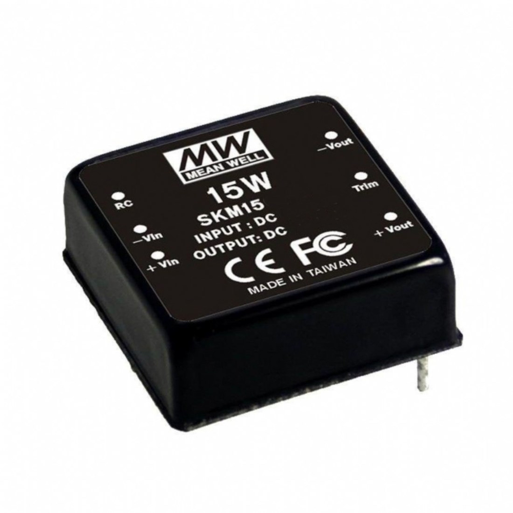 Meanwell SKM15B-15 15W DC-DC Reguleli Tek Çıkış Converter