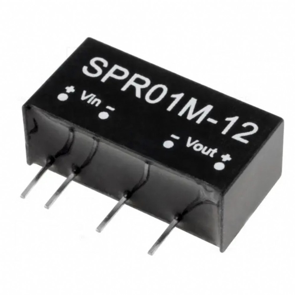 Meanwell SPR01M-12 1W DC-DC Regüleli Tek Çıkış Converter