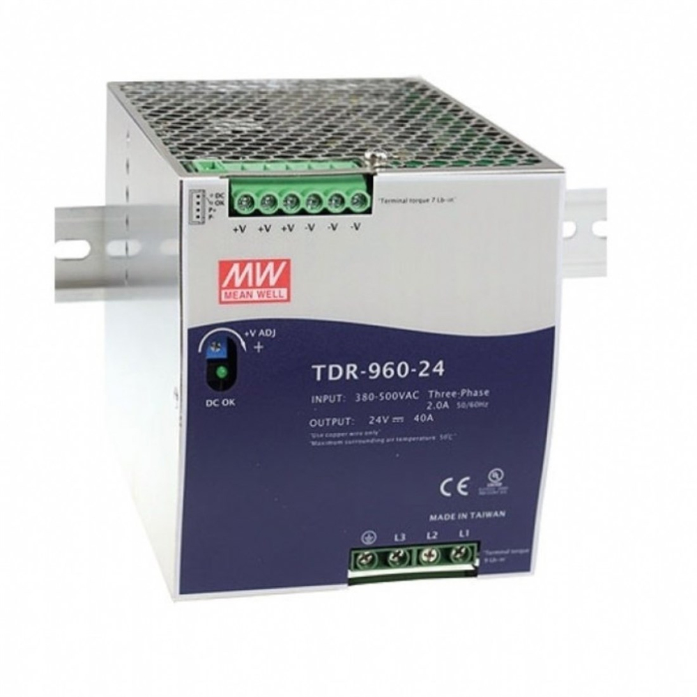 Meanwell TDR-960-48 3 Faz Ray Montaj Güç Kaynağı