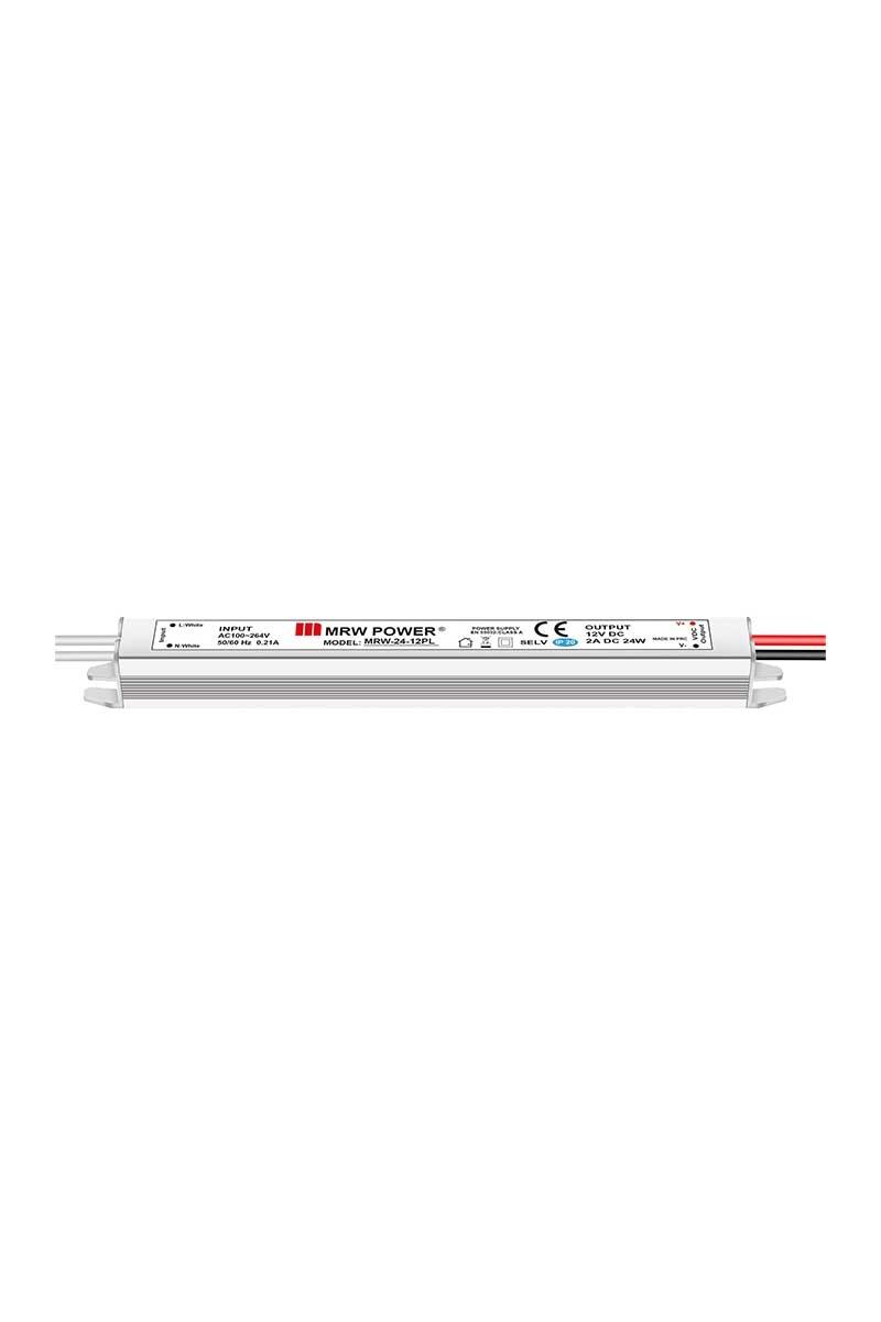 Mervesan MRW-24-24PL Power Metal Kasalı İç Mekan Ultra Slim Adaptör