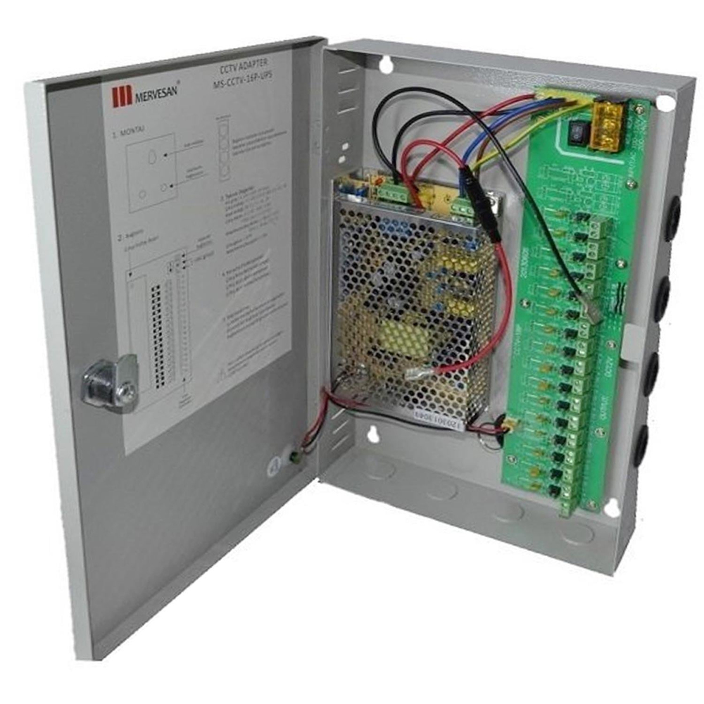 Mervesan MS-CCTV-9 P/UPS Kamera Sistemi İçin Güç Kaynağı