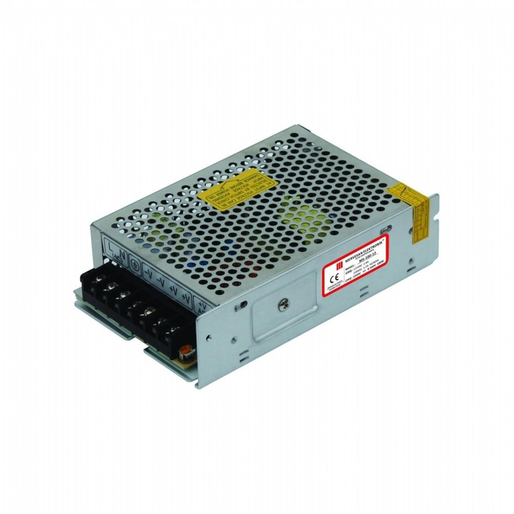 Mervesan MT-100-12 Metal Kasalı İç Mekan Adaptörü