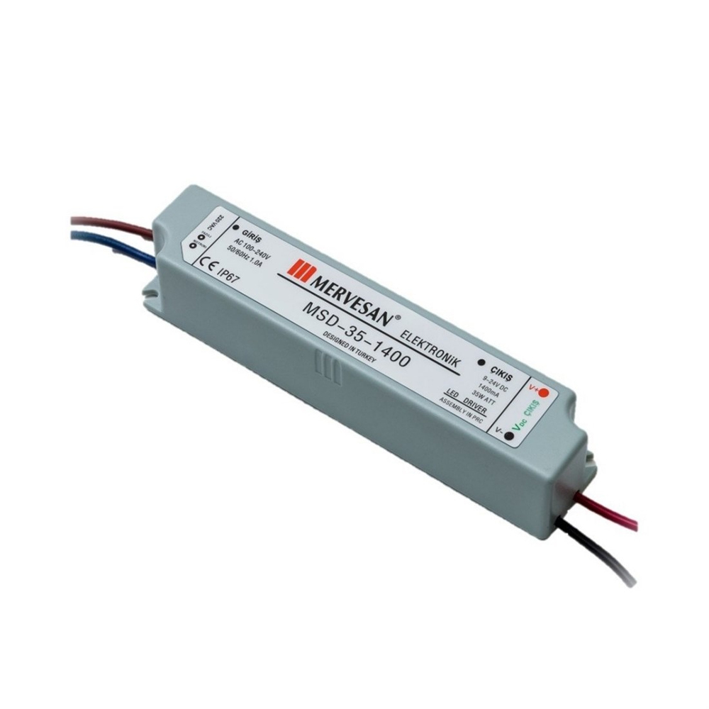 Mervesan Mtd-35-1400 Sabit Akım Led Driver