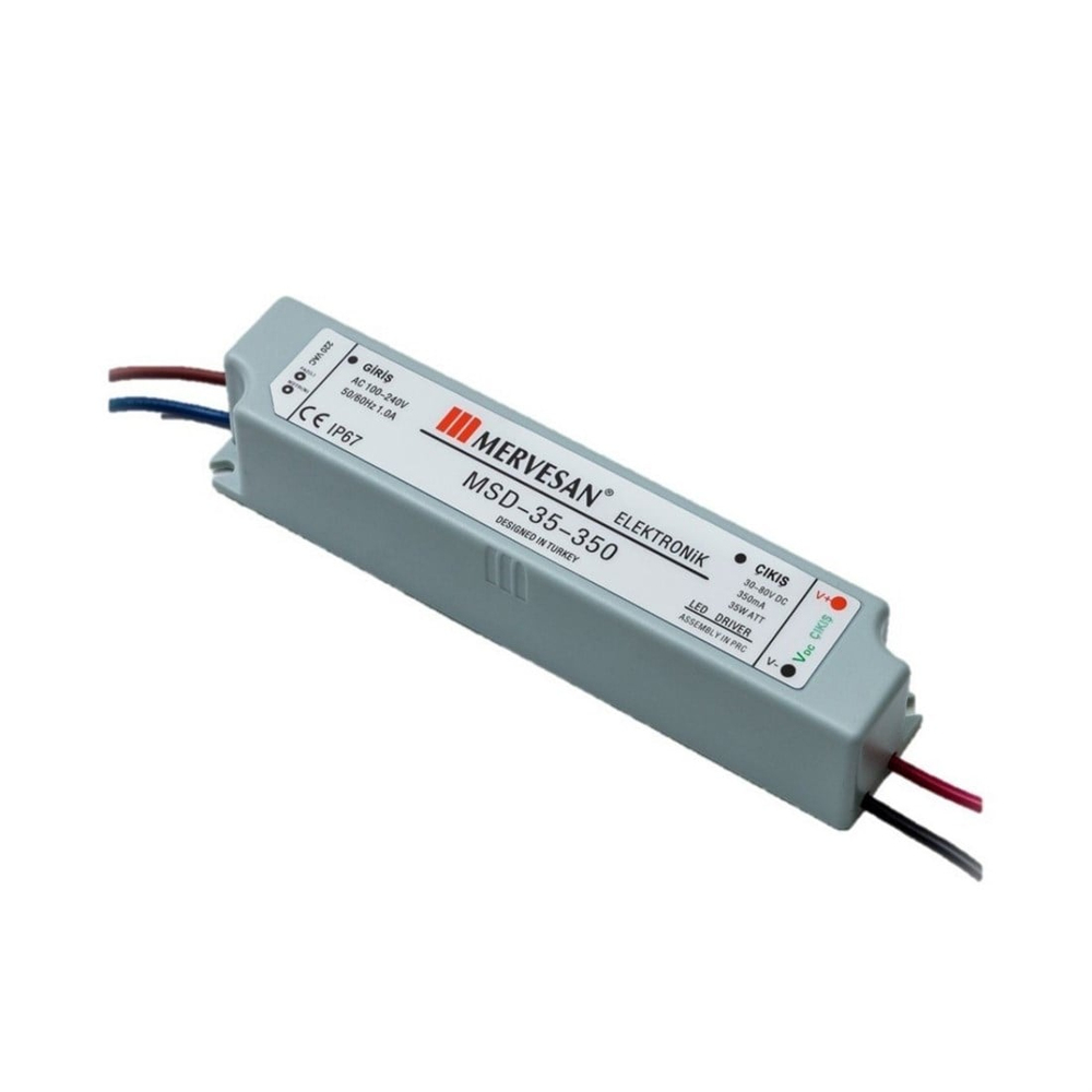 Mervesan Mtd-35-350 Sabit Akım Led Driver