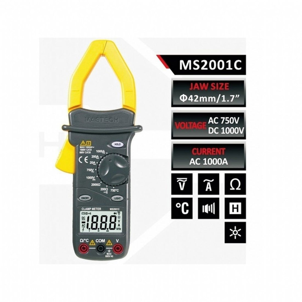 MS 2001C 1000 A AC PENSAMPERMETRE
