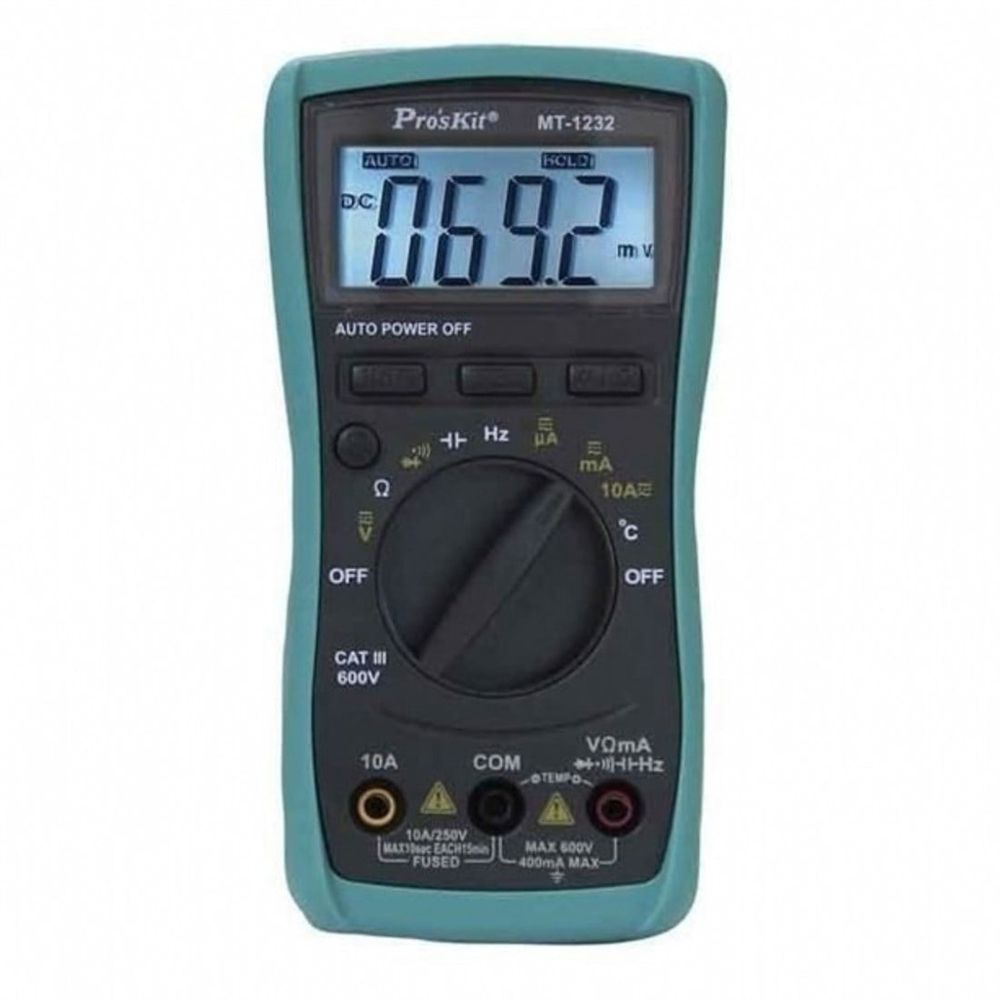 MT 1232 Proskit  3 3/4 Autorange Dijital Multimetre