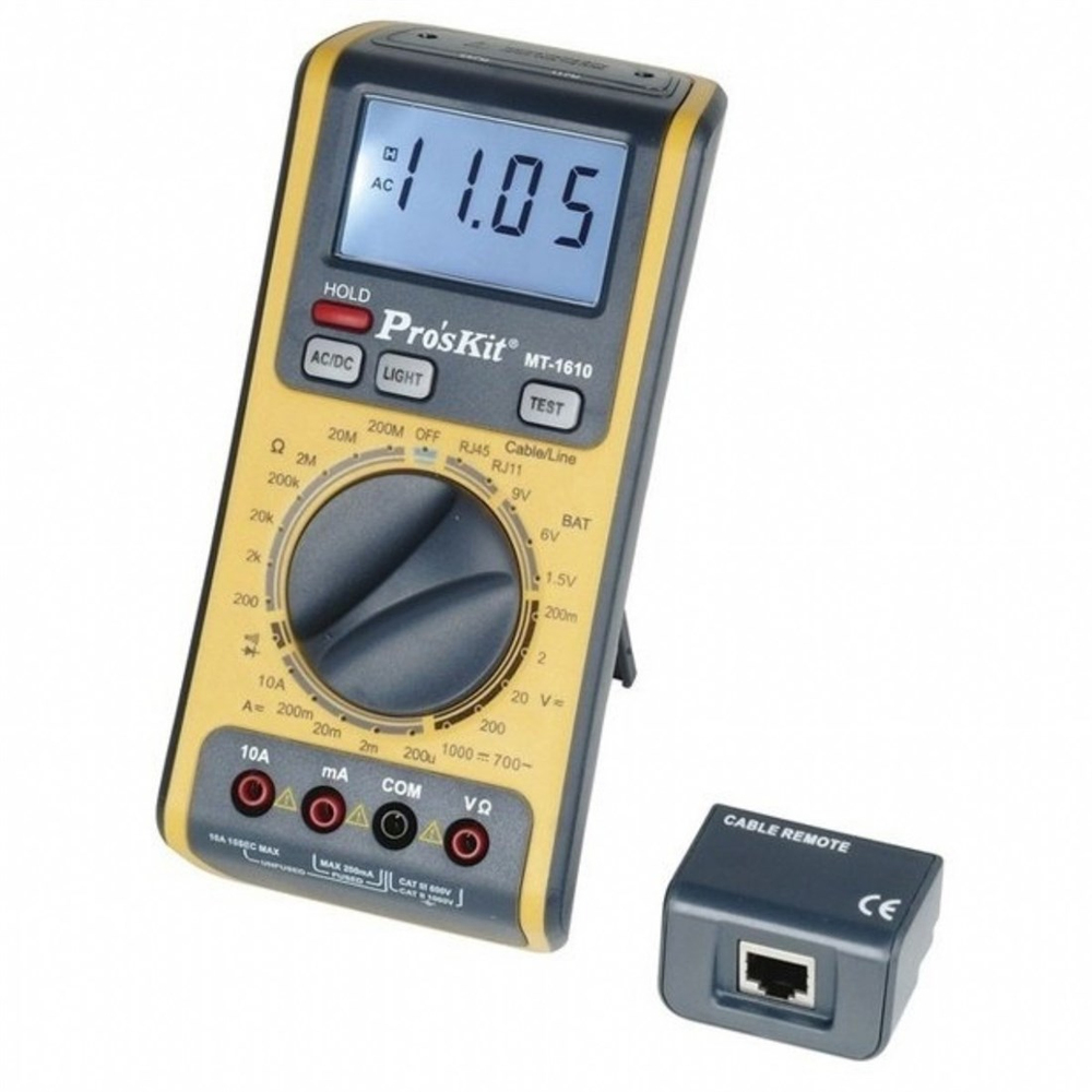 MT-1610 Proskit 3 in 1 Network Dijital Multimetre