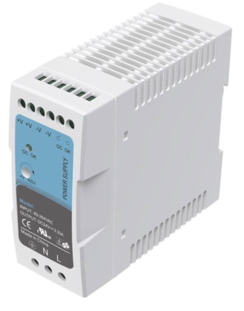 MT-MDR-60-12 Slım Ray Montajı AC/DC