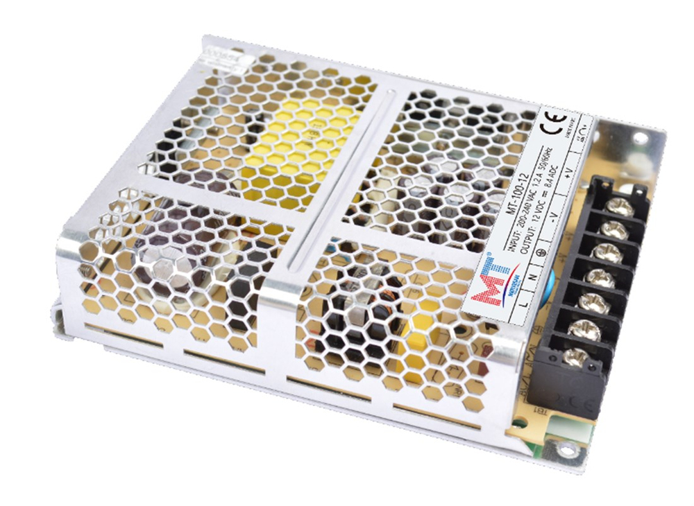 MTLRS-100-12 Metal Kasa İç Mekan AC-DC Adaptör