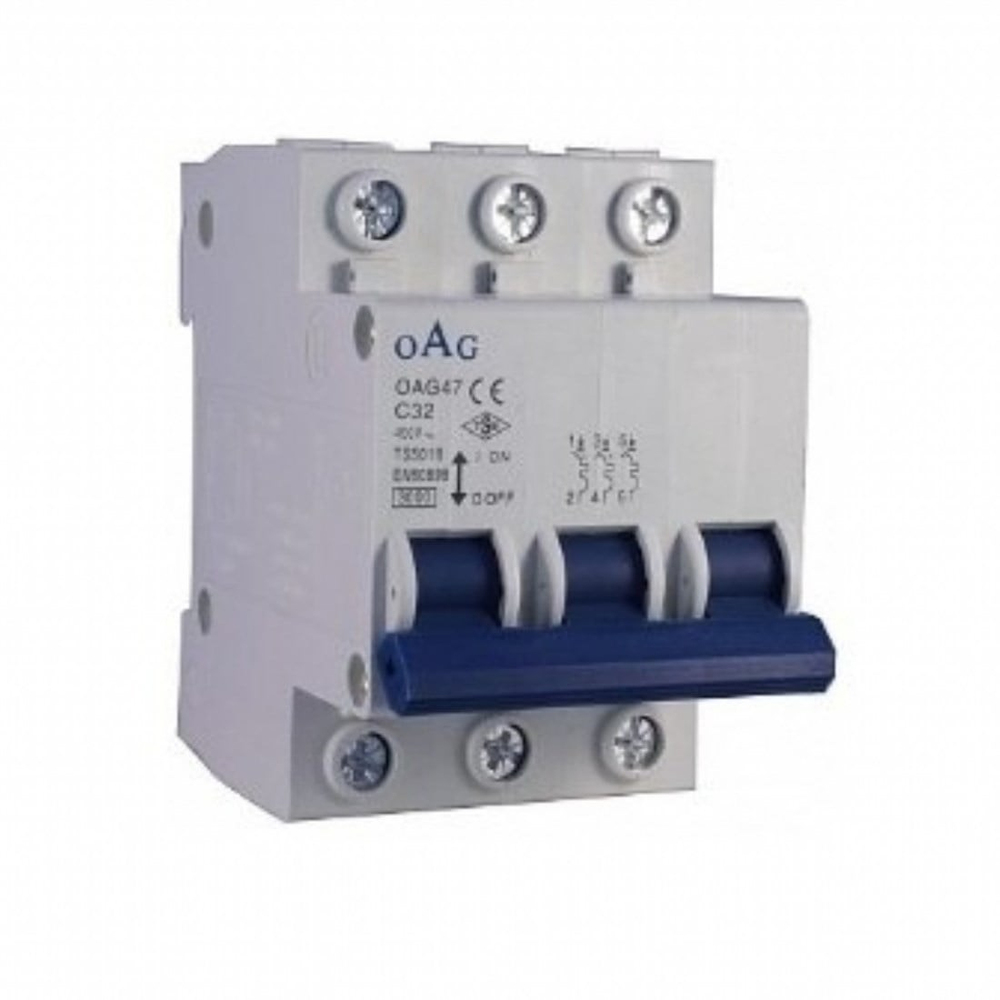 OAG 45-3P 63A Otomatik Sigorta 4'LÜ KUTUOAGOtomatik Sigortalar