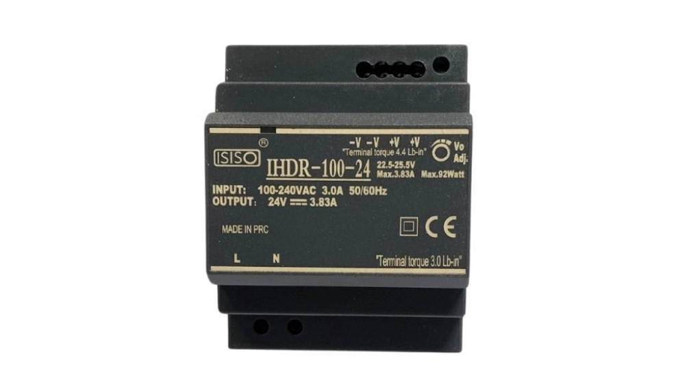 Raya Montajlı Güç Kaynağı IHDR-100-24