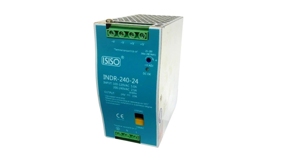 Raya Montajlı Güç Kaynağı INDR-240-24