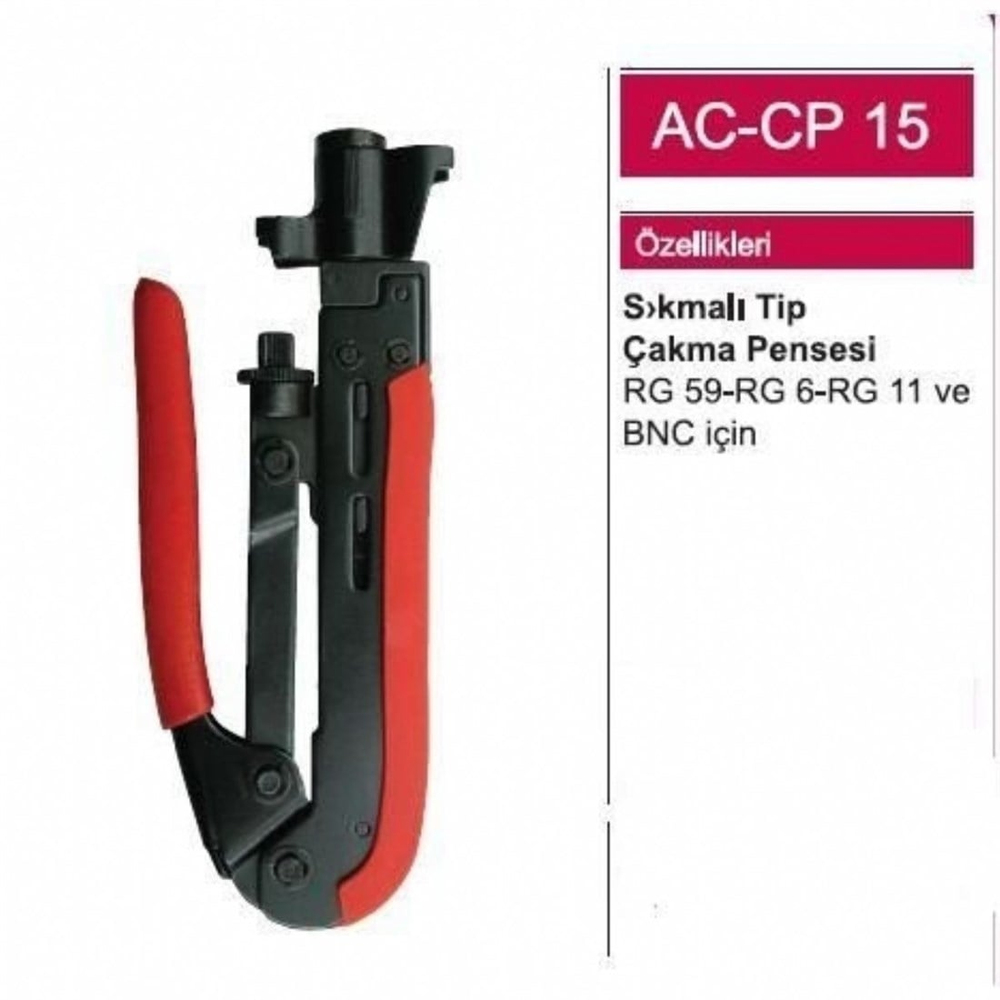 Rg59 Rg6 Bnc Sıkma Pensesi