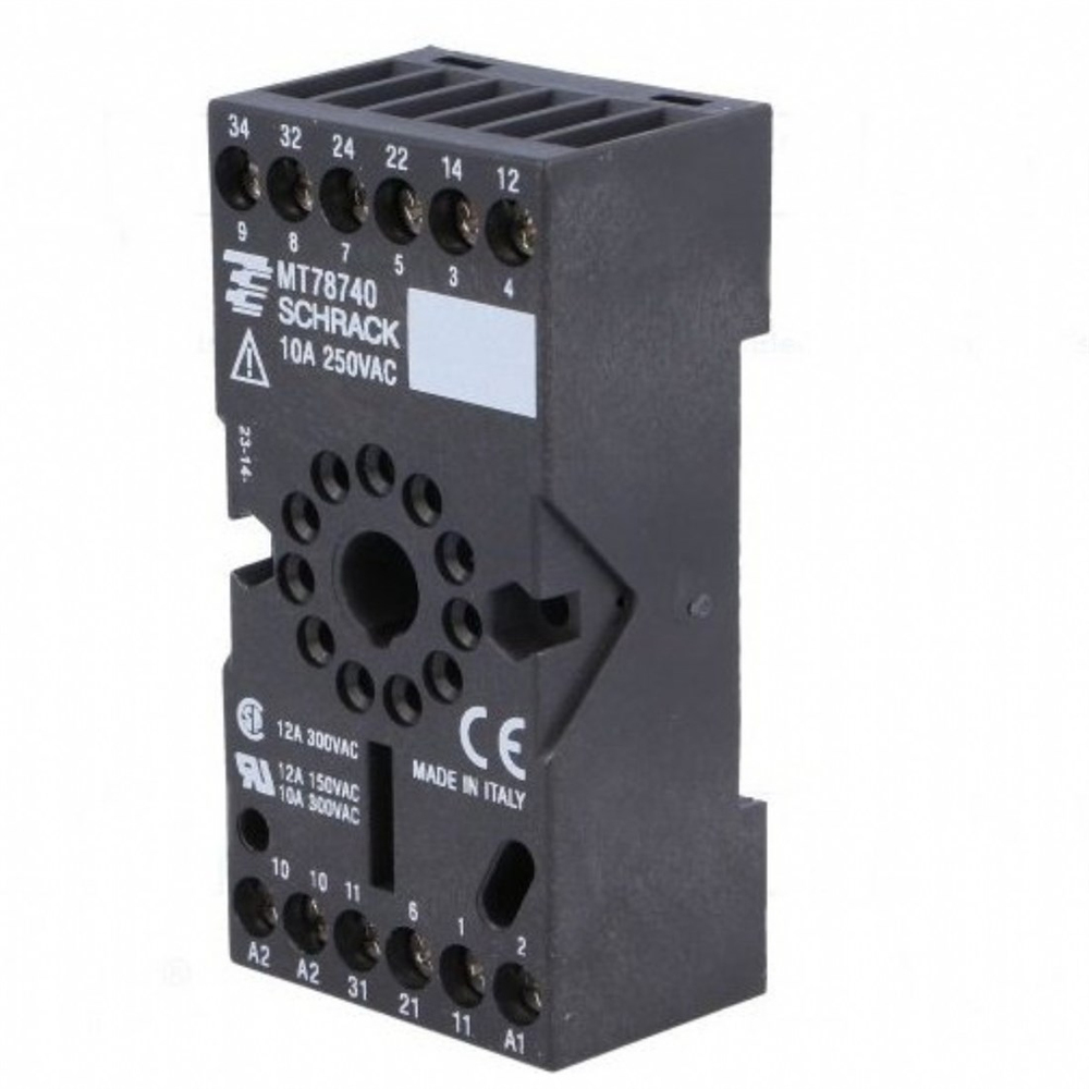 Schrack MT78740 11 Pin Ray Tipi Soket