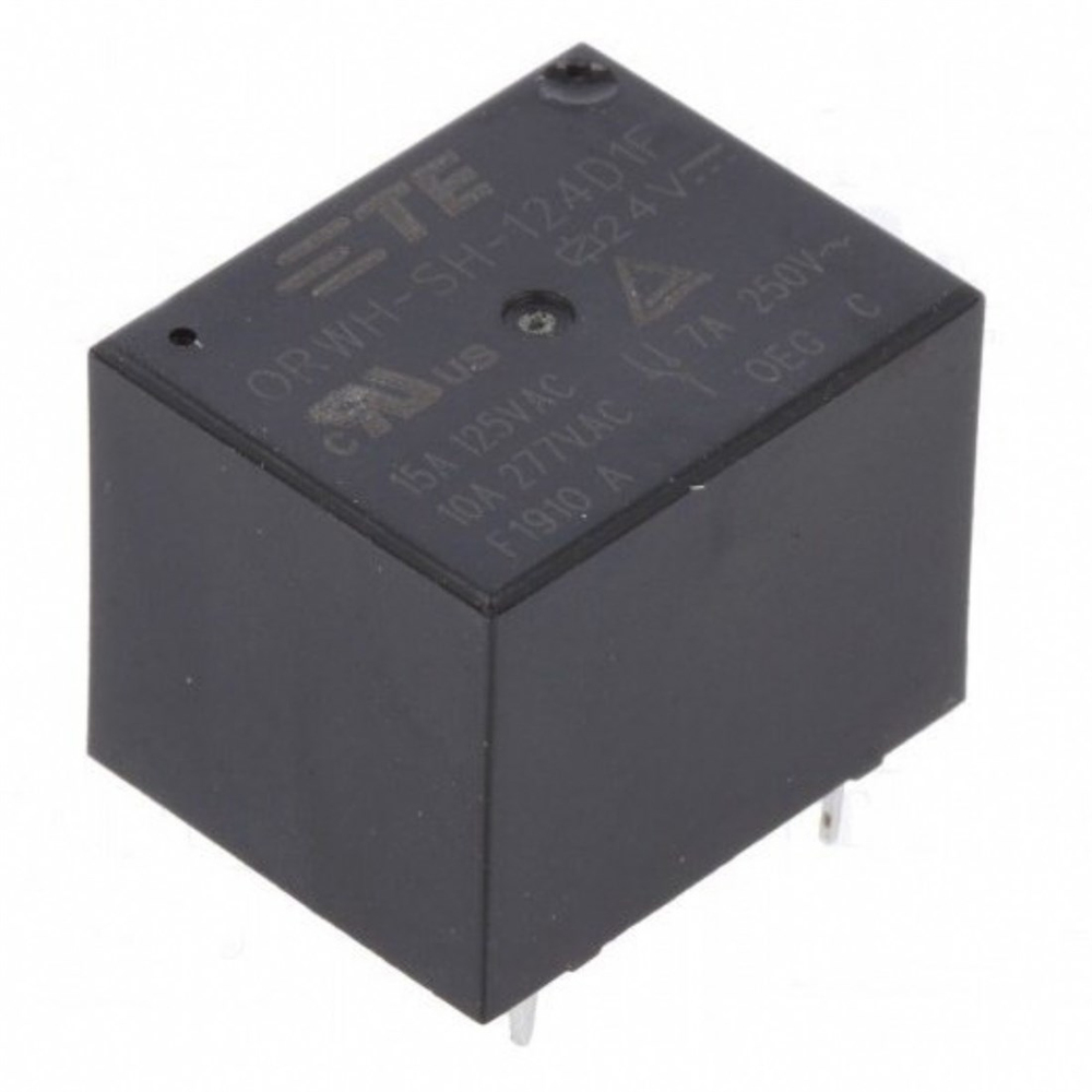 Schrack ORWH-SH-124D Küp Röle 24V DC | 10A | 1 Enversör Kontaklı OEG