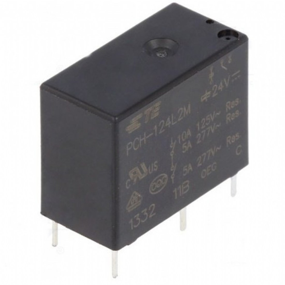 Schrack PCH-124L2M,000 024 Vdc 1 N/O 05A Mini PCB Röle 200 Mw