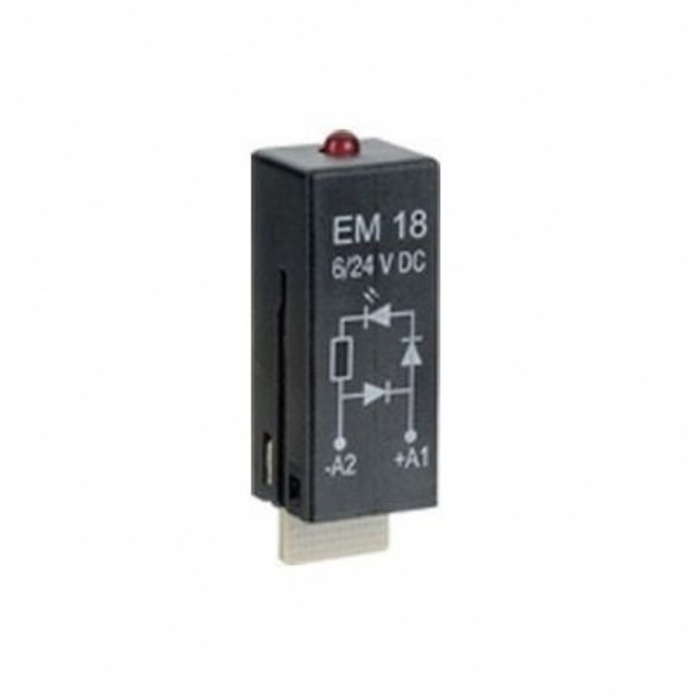 Schrack PTML0024 006-024 Vdc LM 18 Led+Koruma Diodu A1+ A2-
