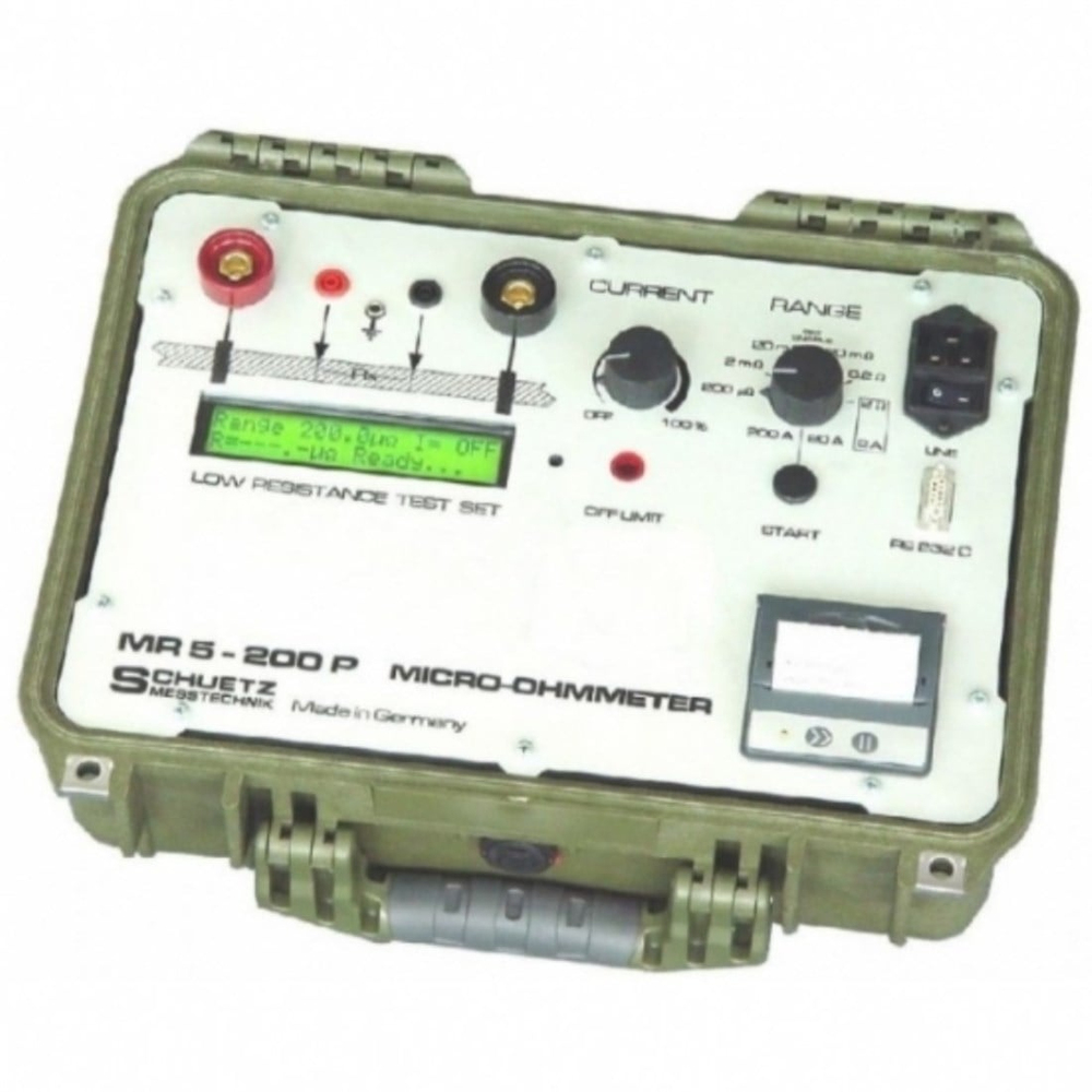 Schutz MR5-200P Mikro Ohm Metre