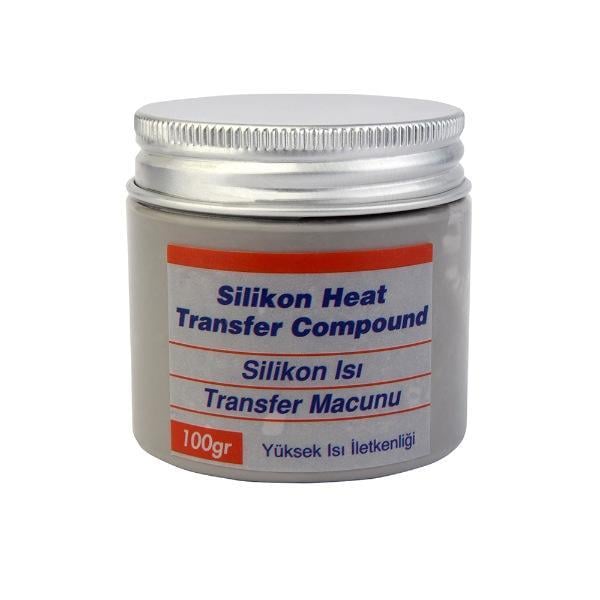 Silikon Isı Transfer Macunu 100 gr. Gri
