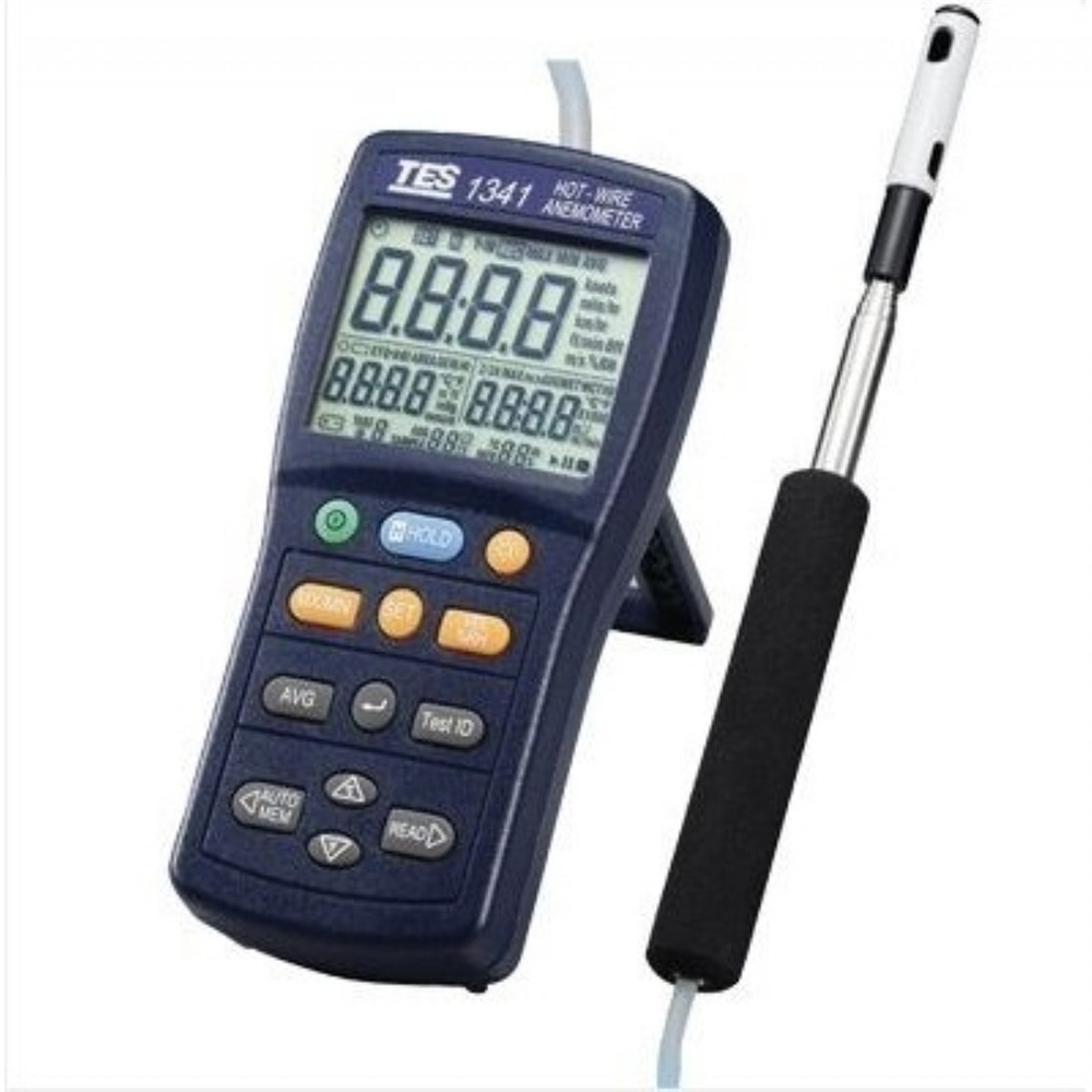 TES 1340 KIZGIN TELLİ ANEMOMETRE