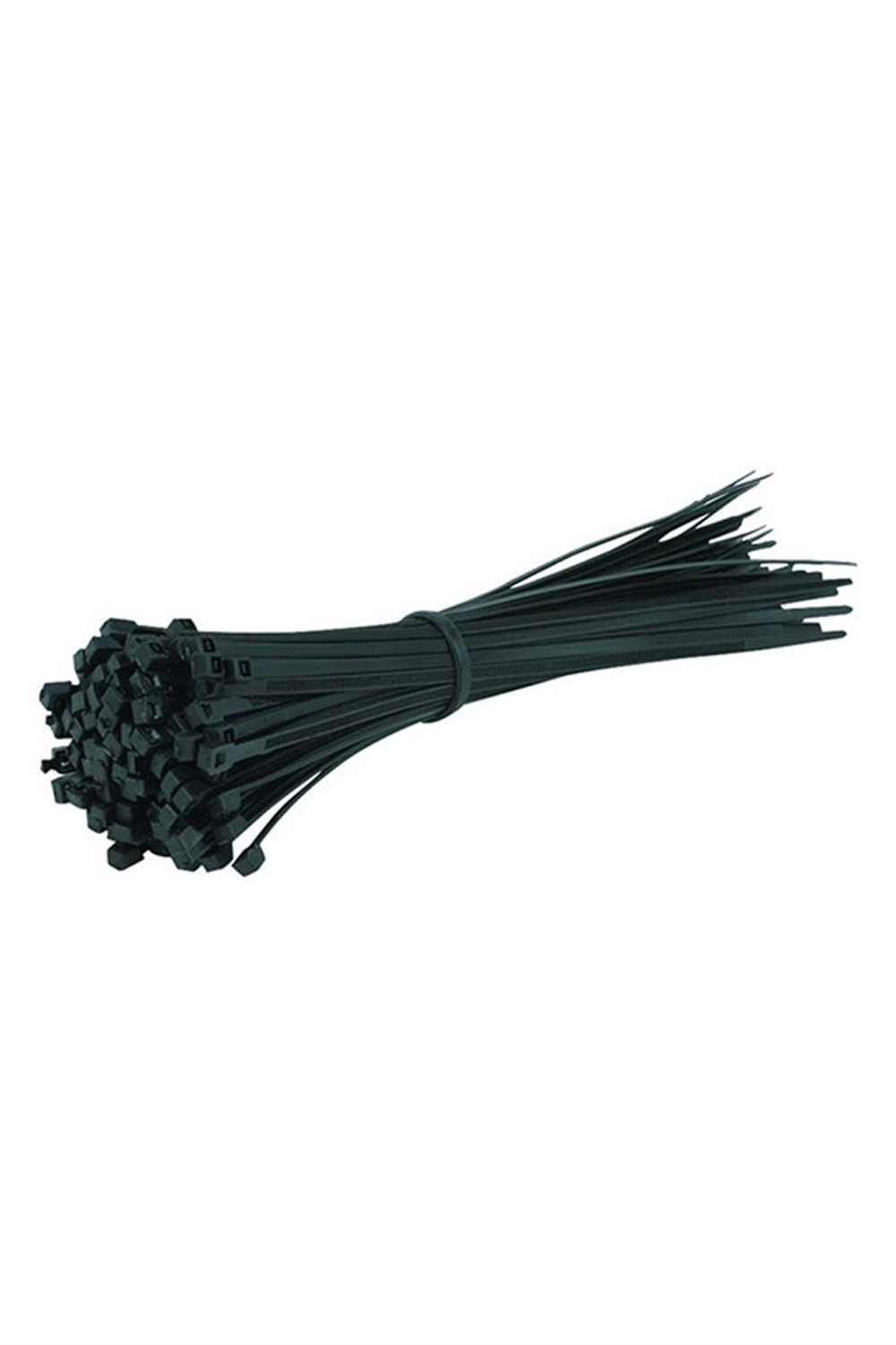 TKB-450H-B 7.6x450  Kablo Bağı Plastik 100 Adet