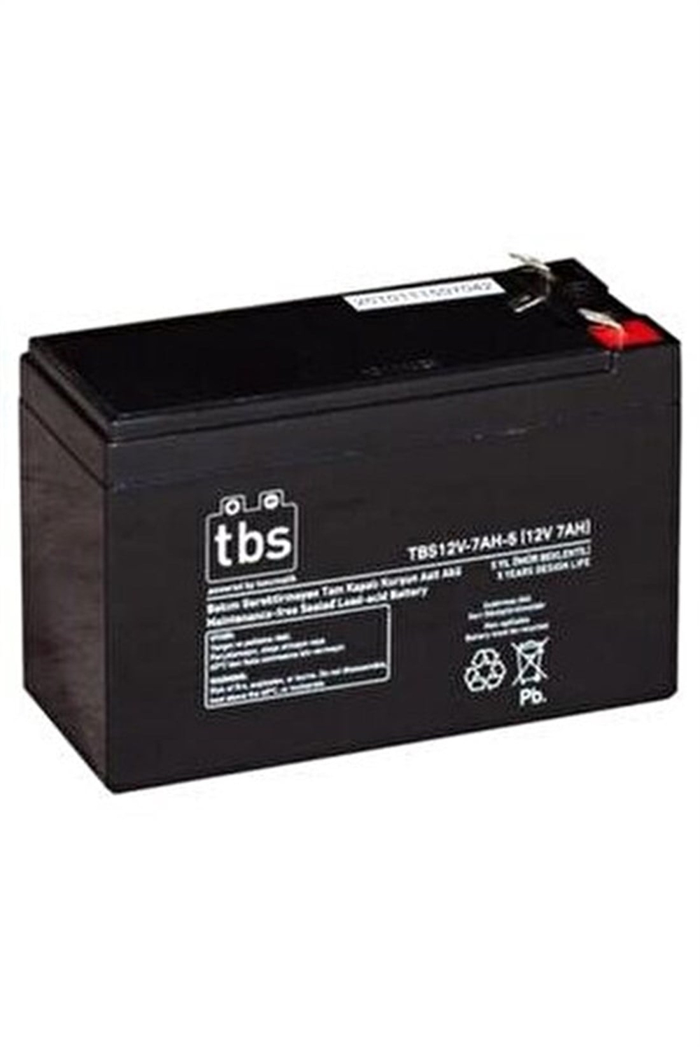 TUNÇMATİK TBS 12 VOLT 7 AH AKÜ TSK1454