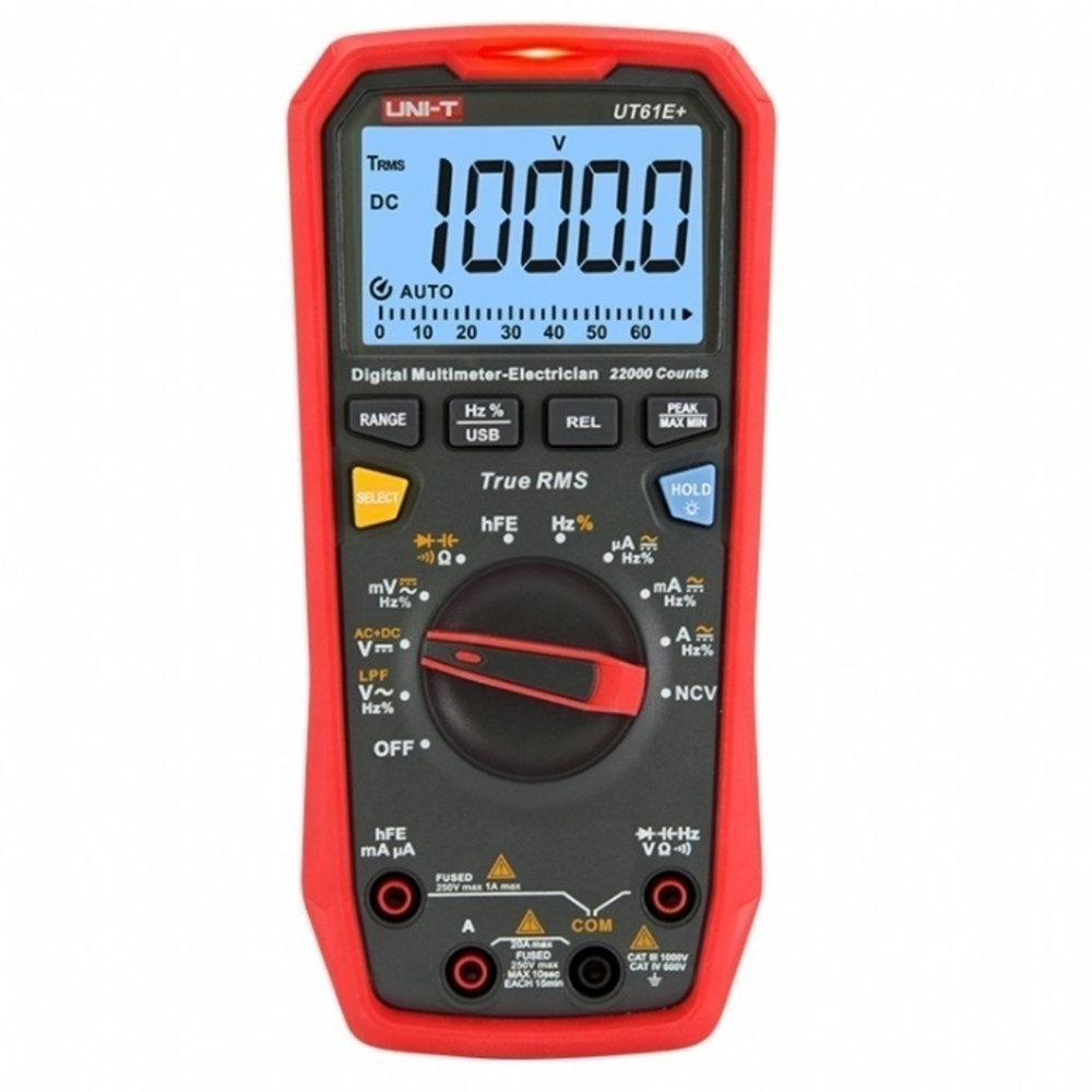 Unit UT 61E+ 1000V True RMS Dijital Multimetre