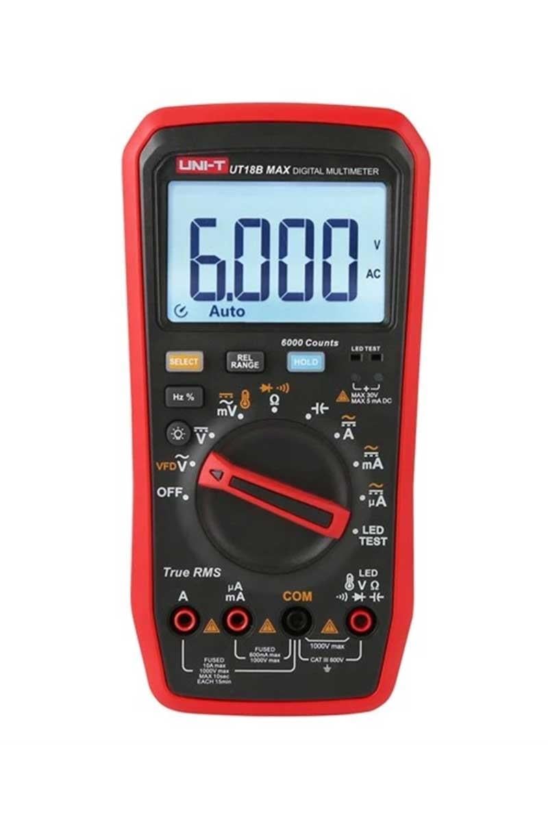 UT-18B MAX UNIT DİJİTAL MULTİMETRE TRUE RMS