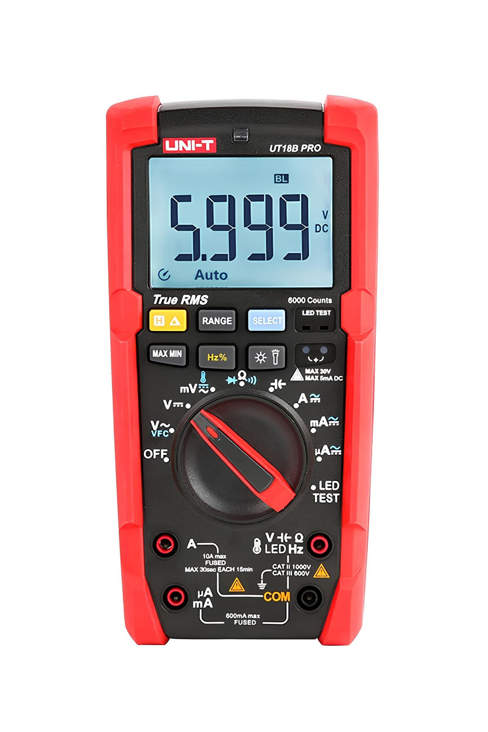 UT-18B-PRO UNIT 1000V DİJİTAL MULTİMETRE TRUE RMS