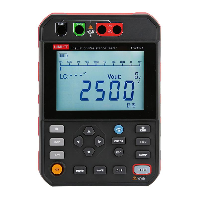 UT 512D 2.5kV YALITIM İZOLASYON DİRENCİ TEST CİHAZI 