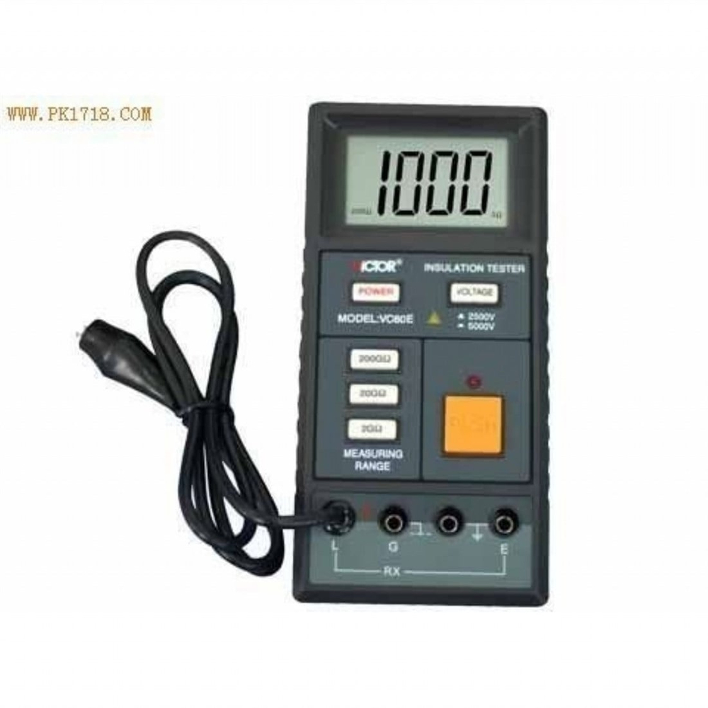 VC 60E 5000V 200GOHM İZALASYON DİRENCİ ÖLÇER