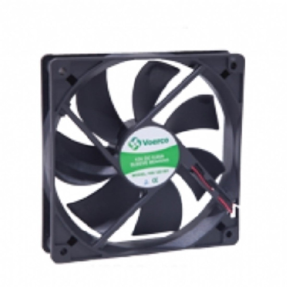 Voerco 120x120x25 DC 24V Kare Fan