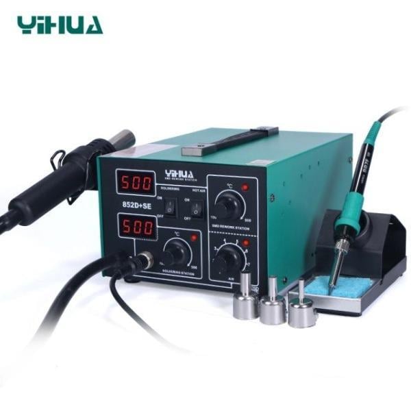 Yihua 852D+SE Sıcak Hava Üflemeli Havya İstasyonu