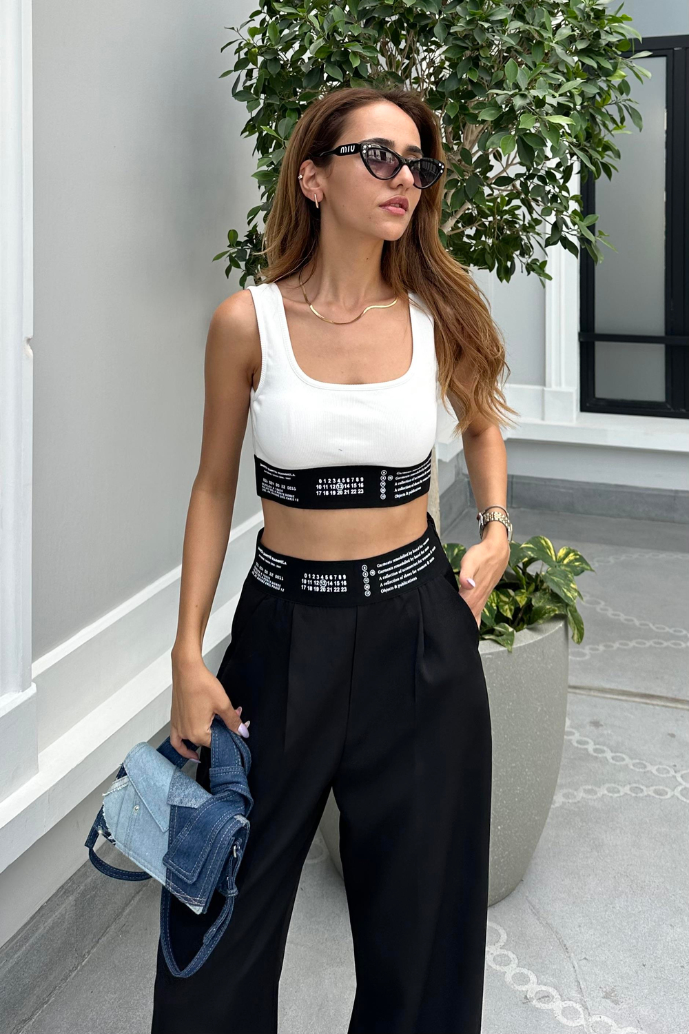 Beyaz Beli Lastikli Crop Body - Kadın Body & Crop Modelleri - Nazliye Moda | Kadın Giyim Modası