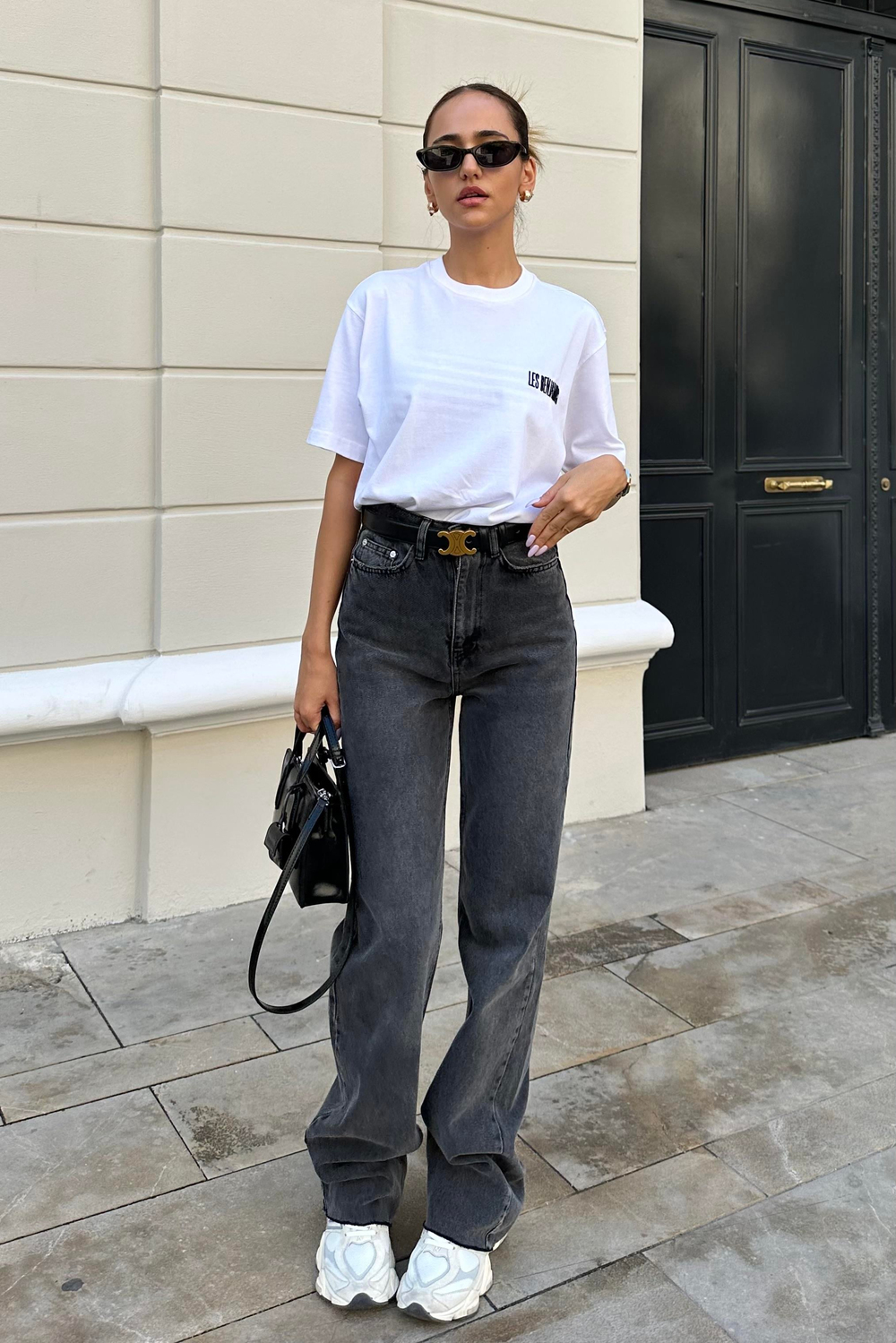 Füme Yıkama Palazzo Jean - Kadın Jean Modelleri - Nazliye Moda | Kadın Giyim Modası