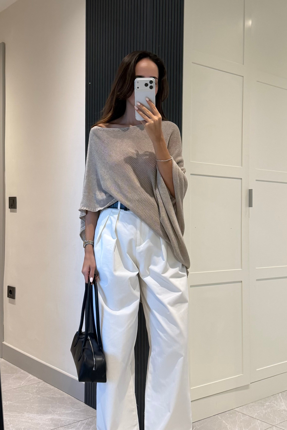 Vizon Panço Bluz - Kadın Bluz Modelleri - Nazliye Moda | Kadın Giyim Modası