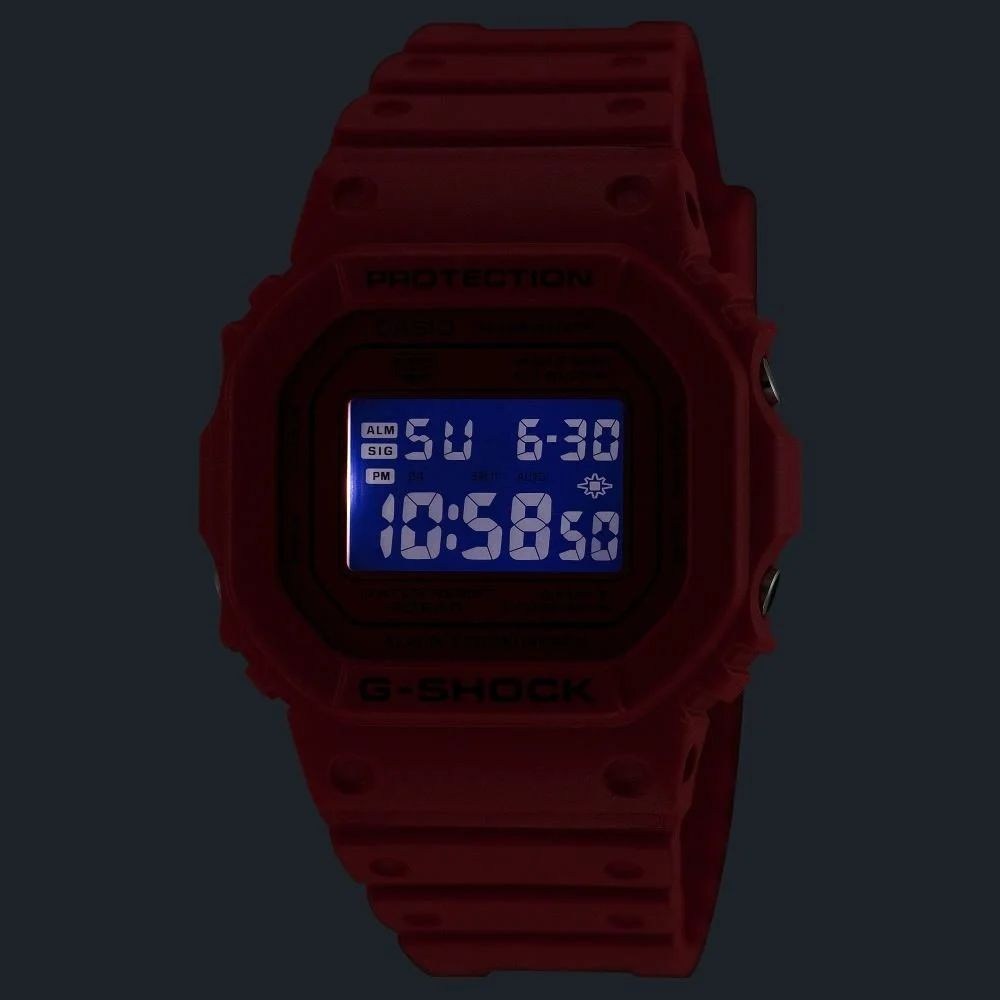 Casio G-SHOCK ICONIC DW-5600RRB-4DR Kol Saati