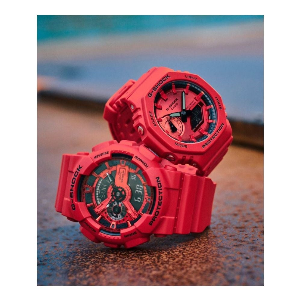 Casio G-SHOCK GA-2100RRB-4ADR Kol Saati