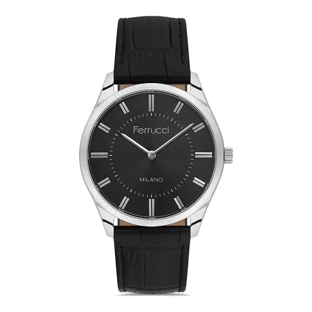 Ferrucci FER.03802K.04 Deri Kordon Erkek Kol Saati