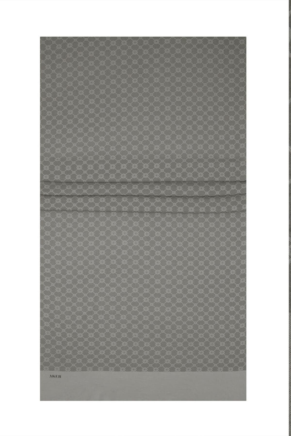 Aker Elegance Monogram Şal - Soft Taş 975