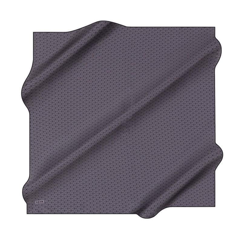 Aker İpek Eşarp - 8911713-922 Füme Antrasit Twill