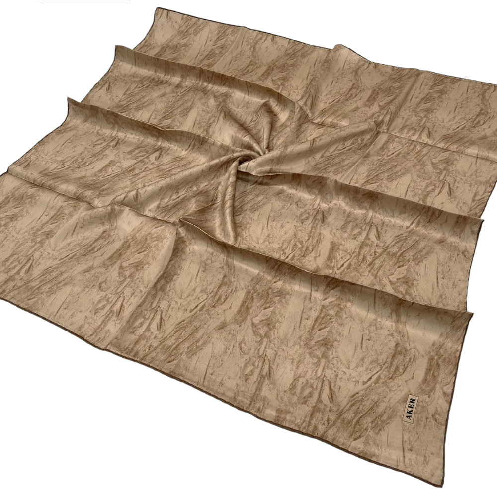 Aker İpek Eşarp - 8924701-331 Camel Sura