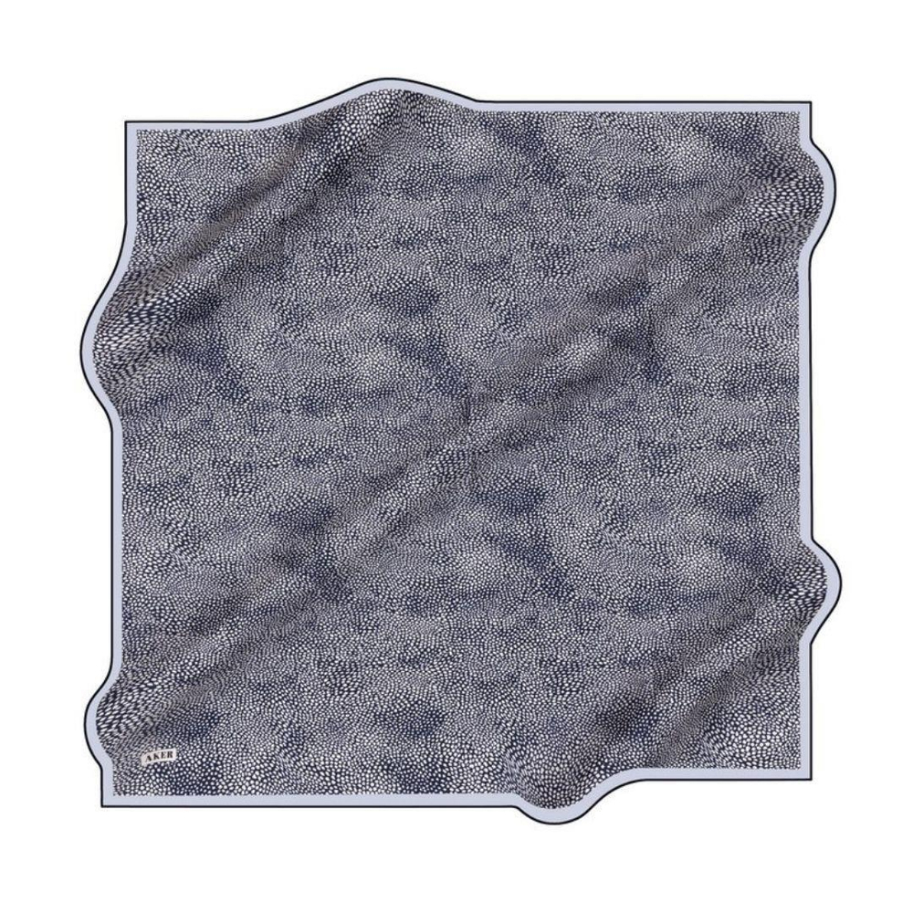 Aker İpek Eşarp - 8957713-921 Lacivert Twill