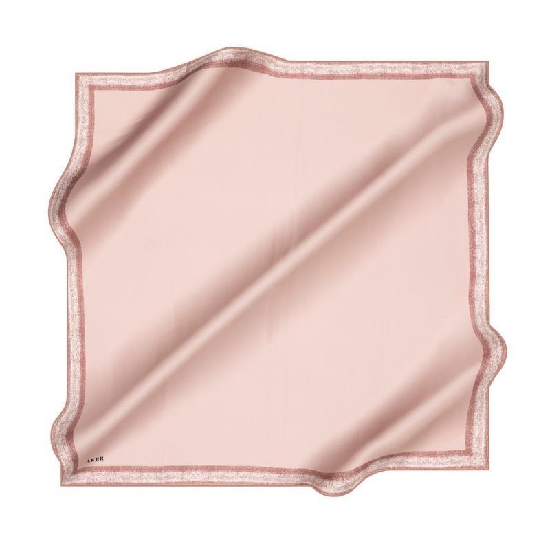 Aker İpek Eşarp - 8959713-932 Açık Pudra Twill