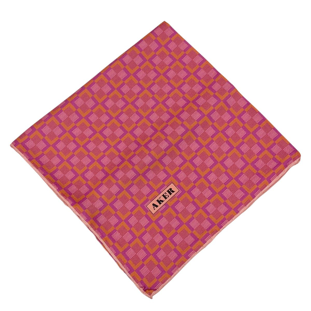 Aker İpek Eşarp - 8975713-961 Fuşya Twill