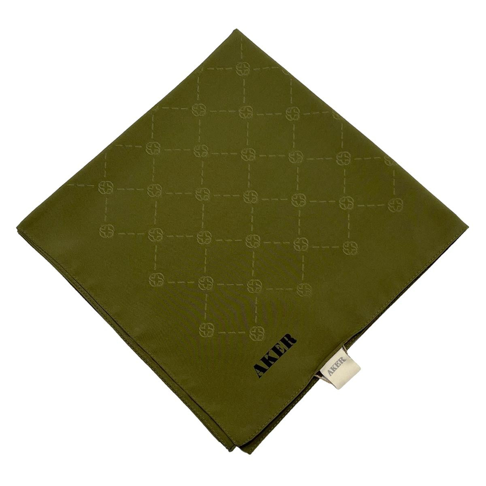 Aker Monogram Eşarp - Haki 951