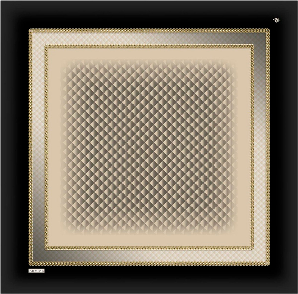Armine İpek Eşarp 2023 Kış 8834-54 Twill