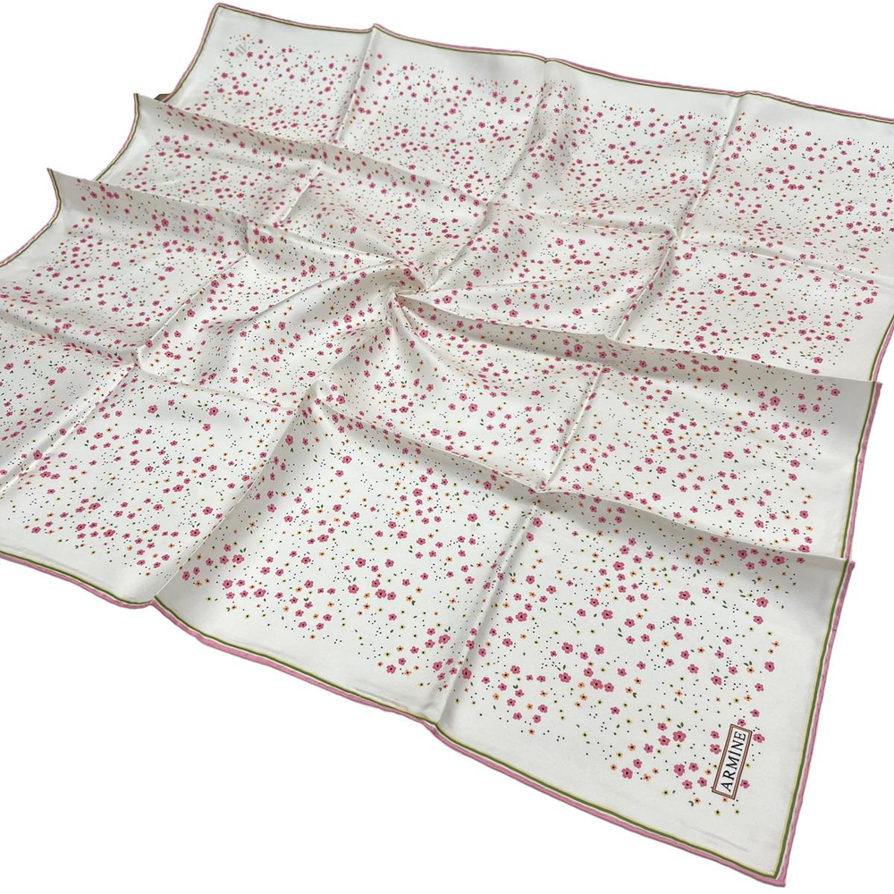 Armine İpek Eşarp 2023 Yaz 8900-39 Twill