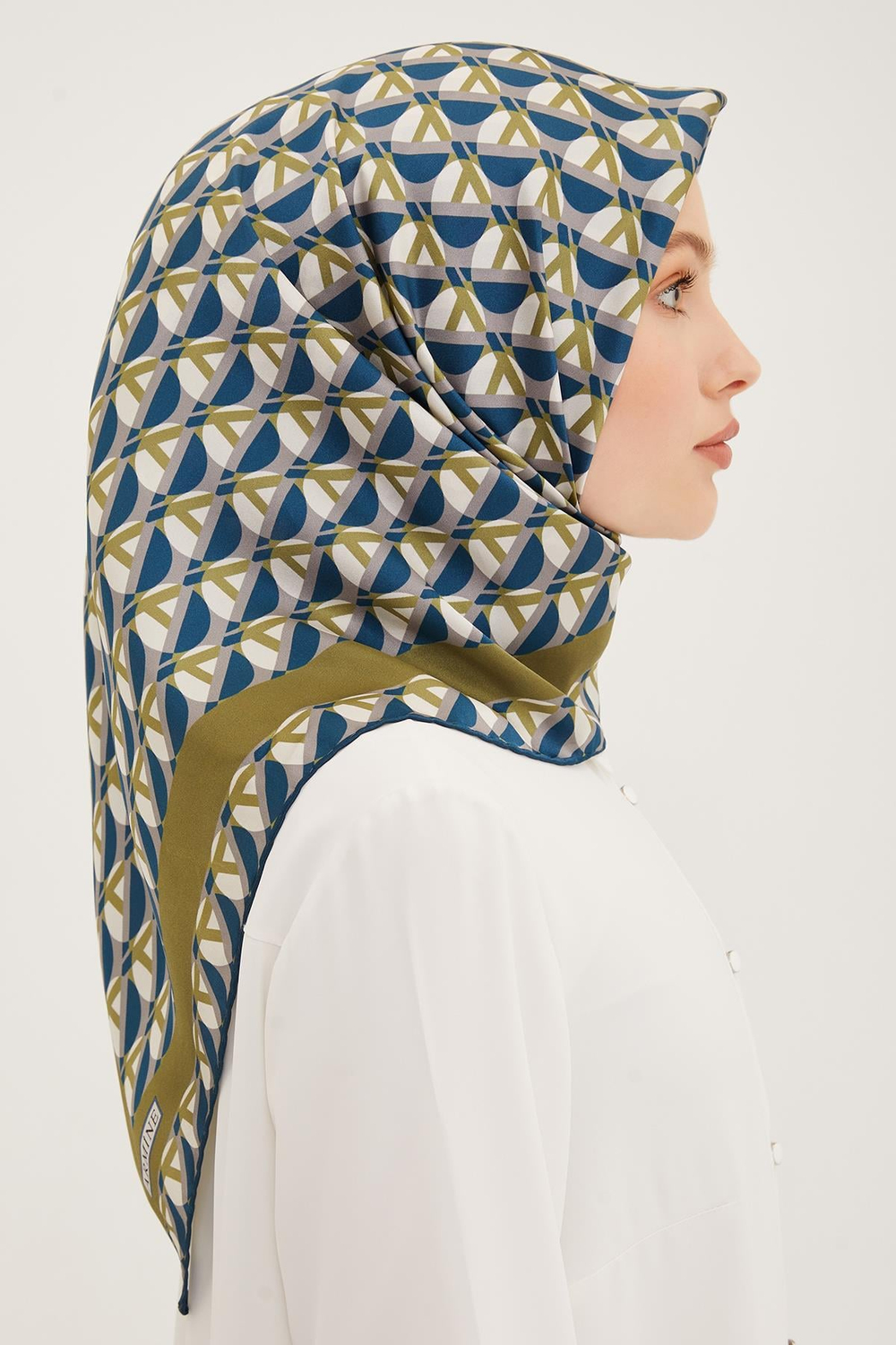 Armine İpek Eşarp 2023 Yaz 8903-02 Twill